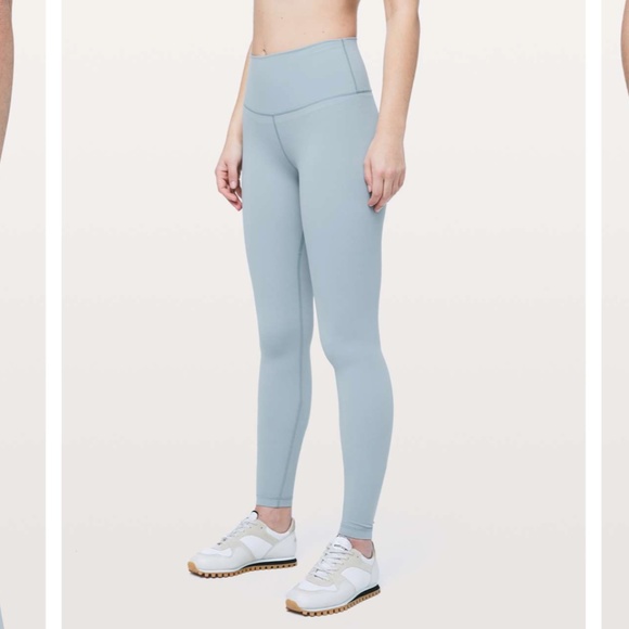 lululemon athletica Pants - Lululemon Wunder Under Leggings 25" - Blue Cast (4)